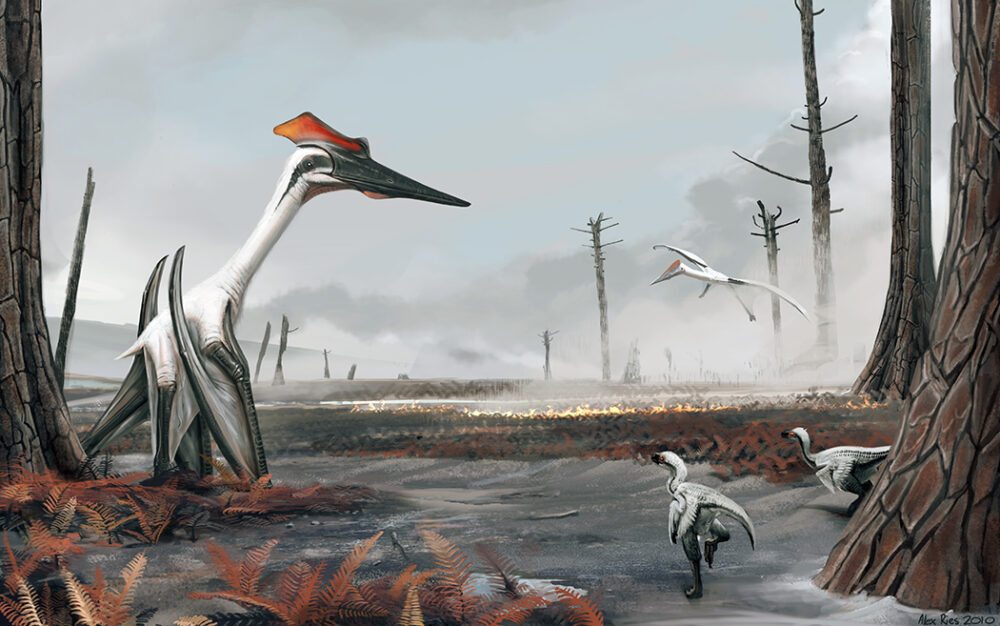 Вимерлий світ | Quetzalcoatlus