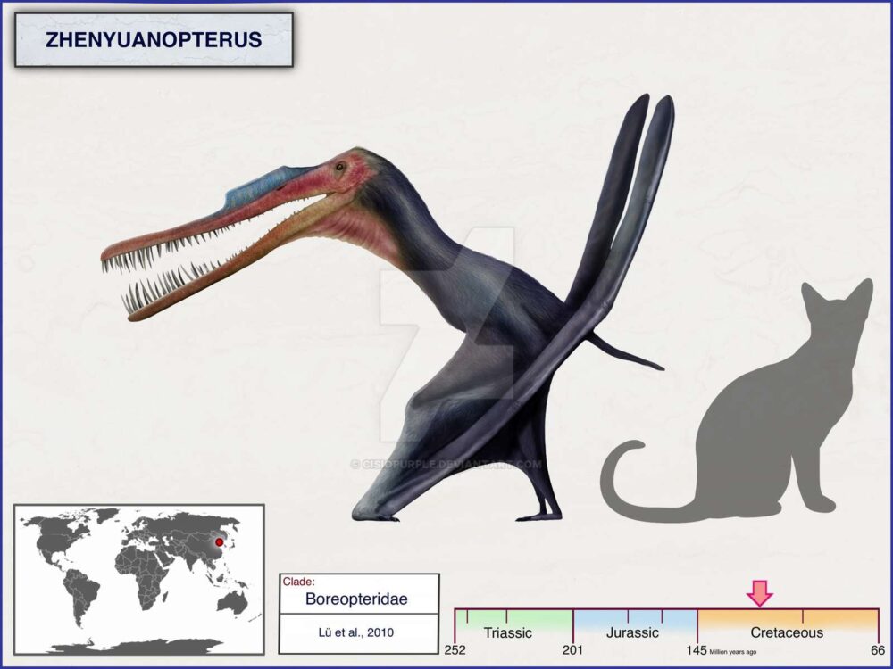 Вимерлий світ | Zhenyuanopterus