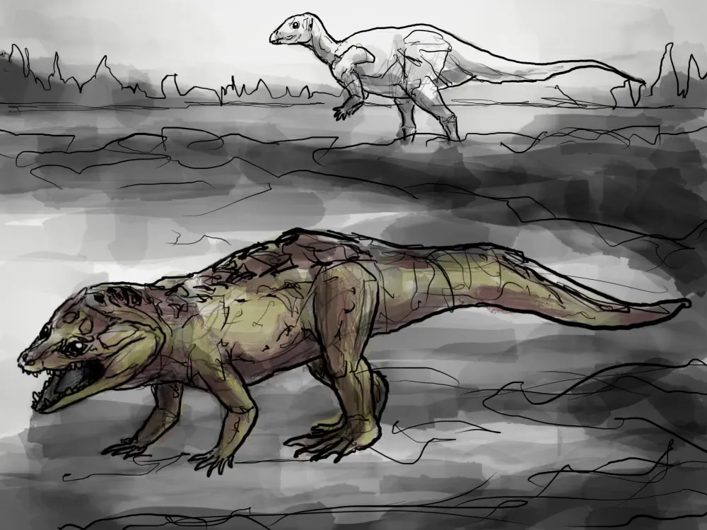 Вимерлий світ | Thikarisuchus