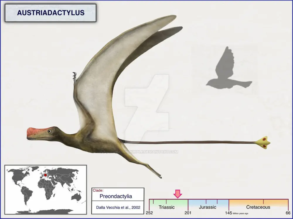 Вимерлий світ | Austriadactylus