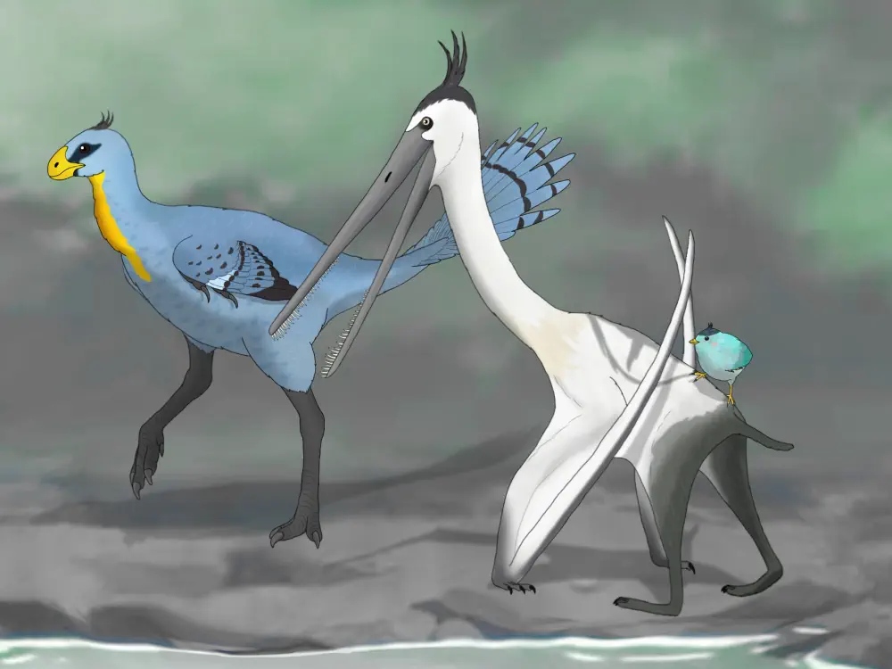 Вимерлий світ | Similicaudipteryx