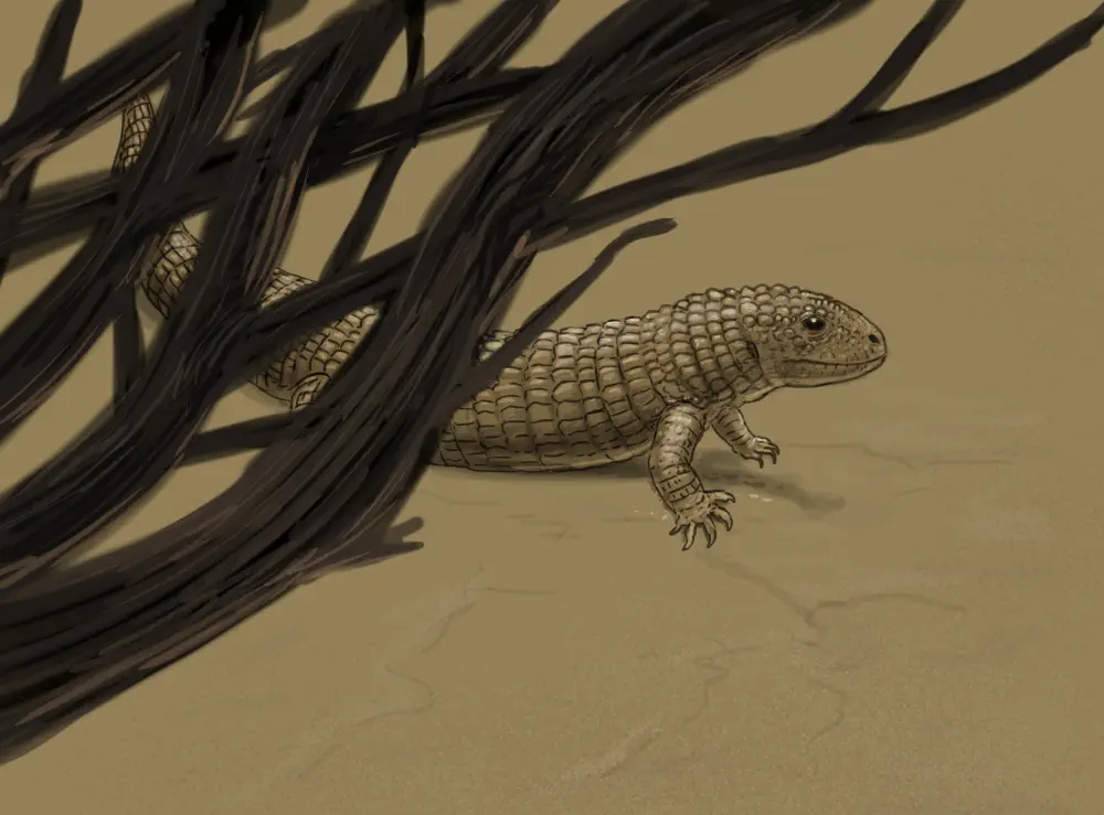 Вимерлий світ | Helodermoides