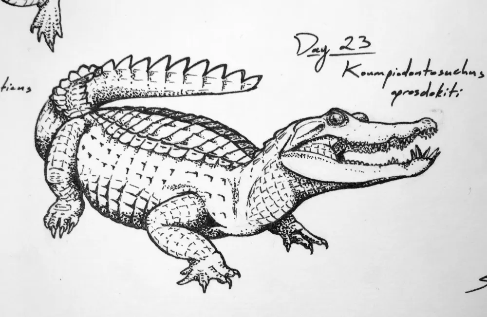 Вимерлий світ | Koumpiodontosuchus