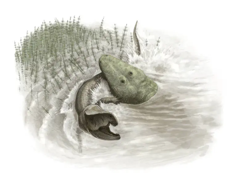 Вимерлий світ | Parotosuchus