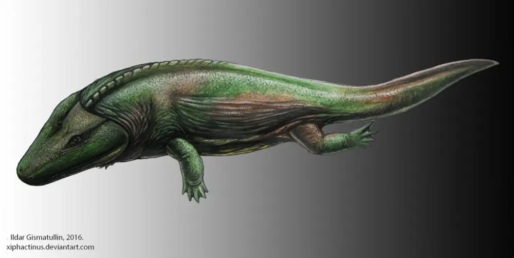 Вимерлий світ | Parotosuchus