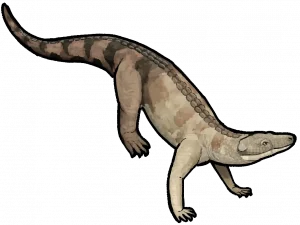 Dibothrosuchus|Вимерлий світ