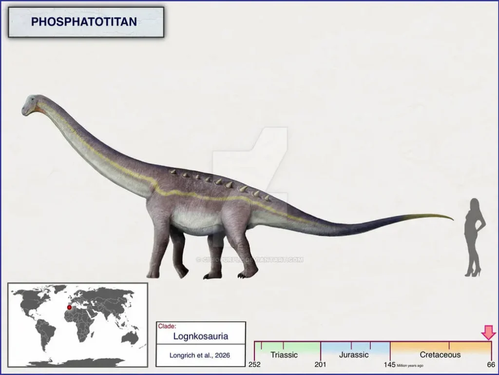 Вимерлий світ | Phosphatotitan Вимерлий світ | Phosphatotitan