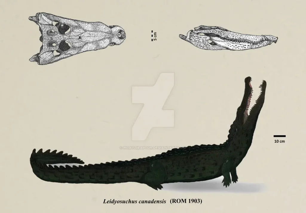 Вимерлий світ | Leidyosuchus