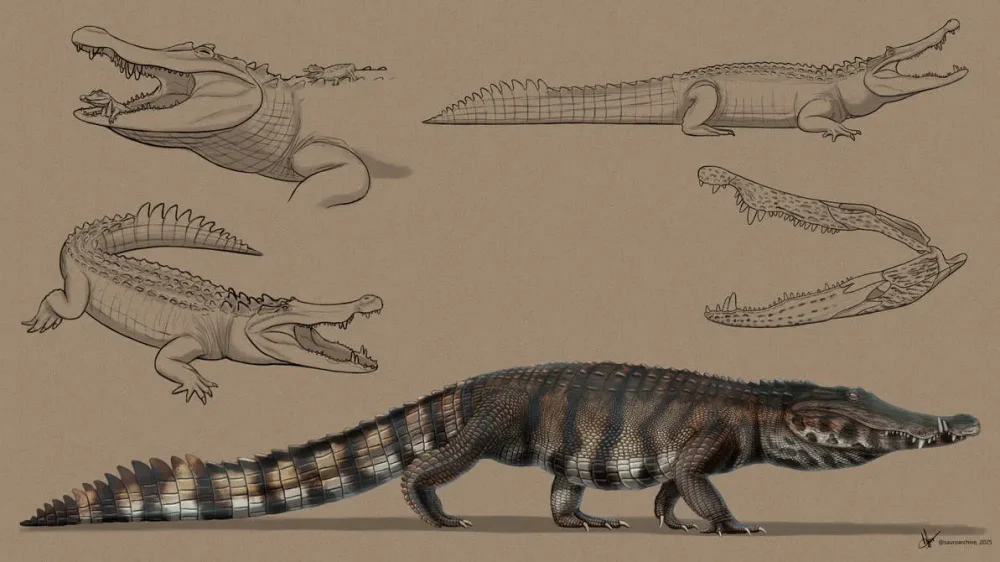 Вимерлий світ | Leidyosuchus