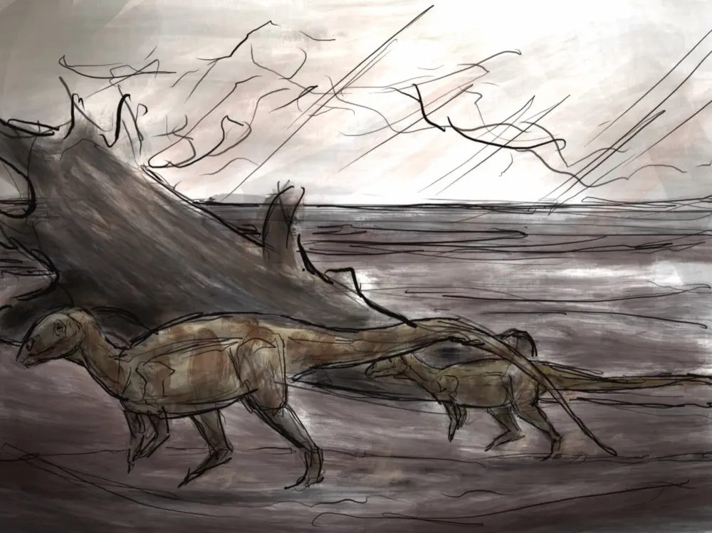 Вимерлий світ | Carinthiasuchus Вимерлий світ | Carinthiasuchus