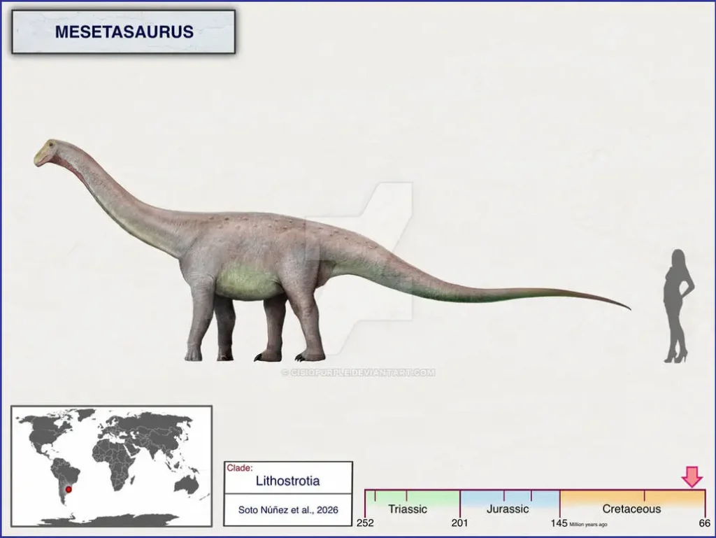 Вимерлий світ | Mesetasaurus Вимерлий світ | Mesetasaurus